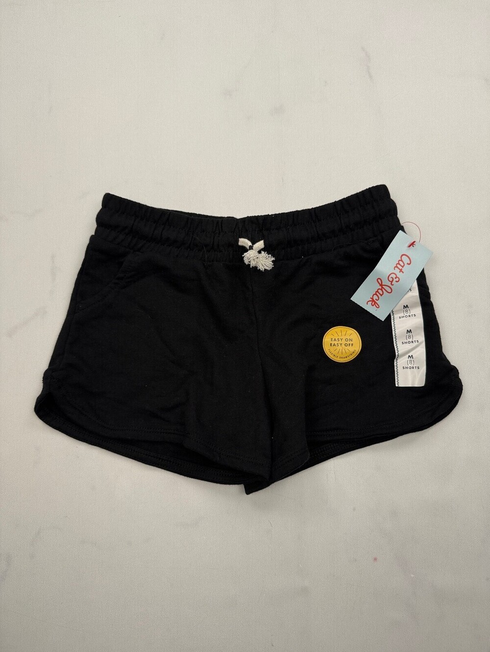 Cat & Jack Athletic Shorts Black 2010s Weekend Ready - Girls M